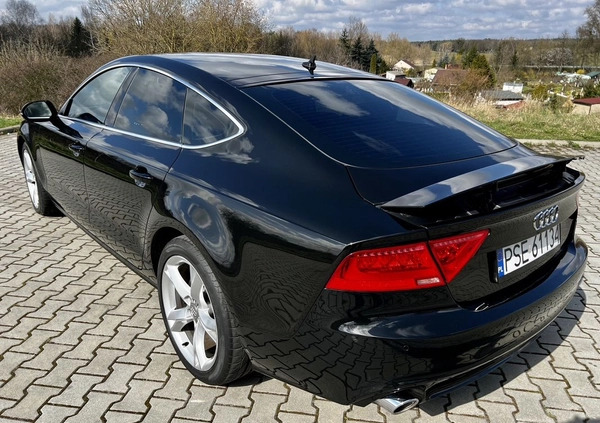 Audi A7 cena 63500 przebieg: 251320, rok produkcji 2012 z Śrem małe 781